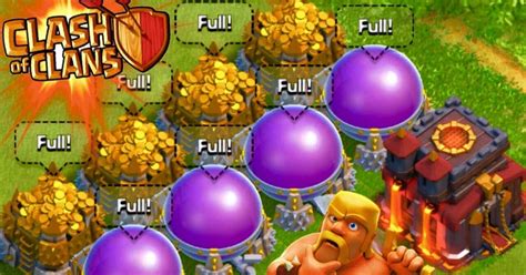 How To Fill Up Your Gold Storage In Clash Of Clans Dandk Organizer