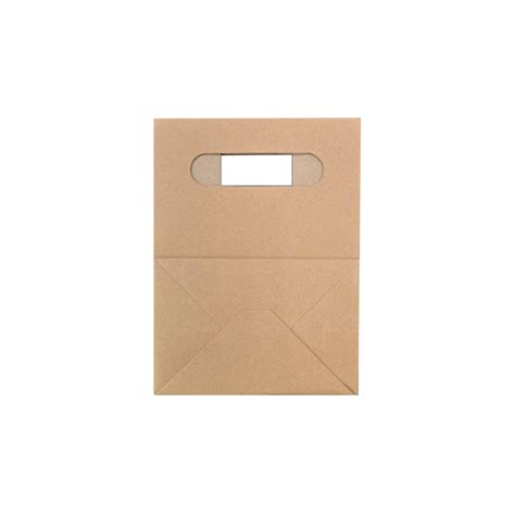 Bolsa Kraft Troquelada Tienda De Empaques