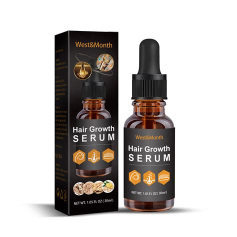 West Month Hair Care Serum Fix Hair Roots For Thicker Hair Fast