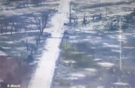 Подрыв на мине американского БТР М113 ВСУ в районе села Победа попал в кадр