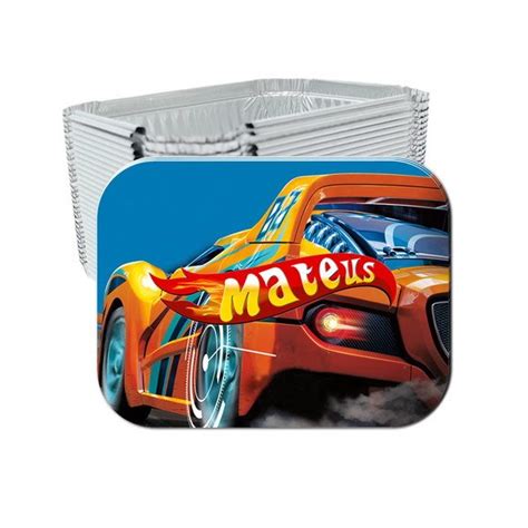 Marmitinha Hot Wheels Compre Produtos Personalizados No Elo