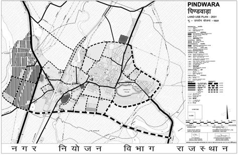 Pindwara Master Development Plan 2031 Map PDF Download - Master Plans India