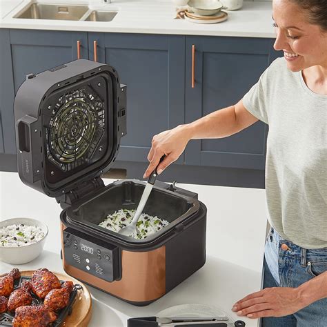 Ninja Deluxe Black & Copper Speedi 10-in-1 Rapid Cooker & Air Fryer