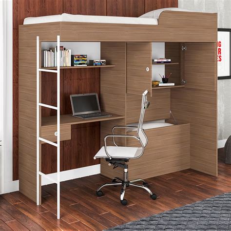 Escrivaninha Com Cama - Cama Com Escrivaninha → Bicama, Suspensa, Multifuncional e Mais!!!