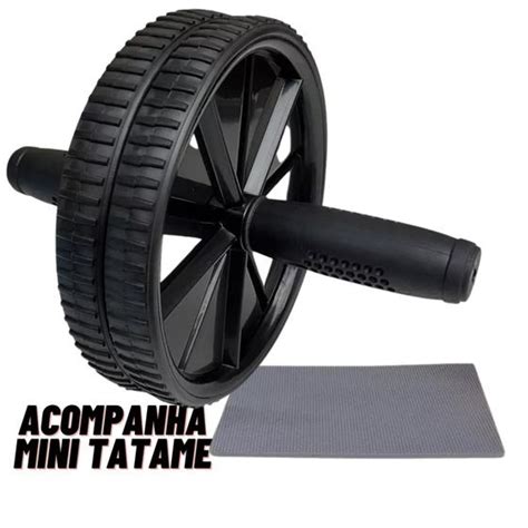 Roda Abdominal Exerc Cios Rodinha Aparelho Fitness Abdome X Matte