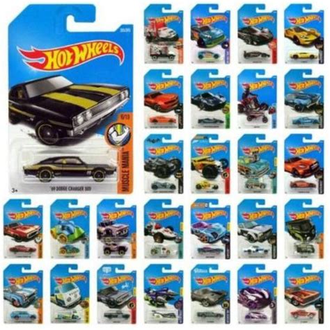 Kit Carrinhos Hot Wheels B Sicos Modelos Sortidos C Mattel Carrinho De Brinquedo