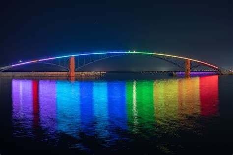 Wallpaper Id 862813 Sea Xiying Rainbow Bridge Connection