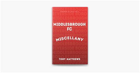 ‎middlesborough Fc Miscellany على Apple Books