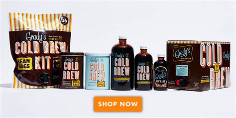 Gradys Cold Brew Coffee All Natural New Orleansstyle Coffee