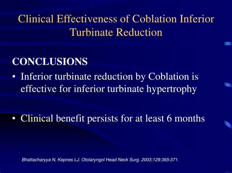 Ppt Pediatric Turbinate Hypertrophy Nina L Shapiro Md Associate