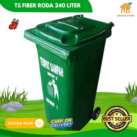 Jual Jual Tong Sampah Plastik Liter Beroda Harga Tempat Sampah