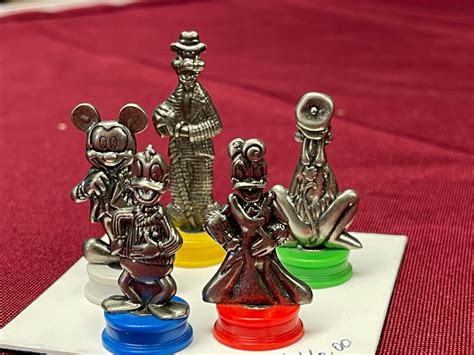 Lot Set Of 5 Petwer Disney Figurines