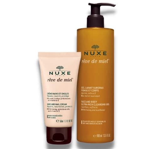 Nuxe Reve De Miel Face And Body Ultra Rich Cleansing Gel Hand And