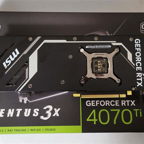 MSI Ventus 3x RTX 4070ti on Jawa