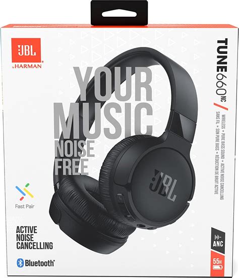 Audífonos Wireless JBL Tune 660NC Bluetooth con active noise cancellat ...
