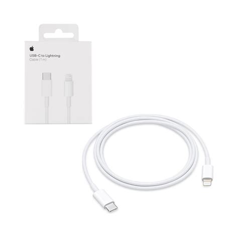 Καλώδιο APPLE USB-C σε Lightning 1m MM0A3ZM/A Λευκό - Λευκό