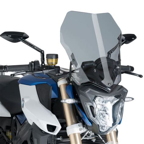Puig Naked New Generation Windshield Touring Light Smoke H BMW F R