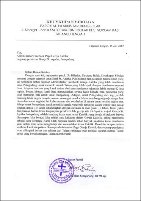 Contoh Surat Pernyataan Pindah Agama Katolik Surat Lamaran Kerja