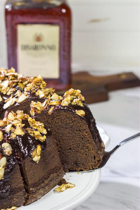 Chocolate Amaretto Pound Cake