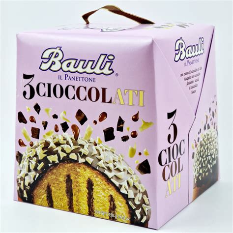 Кекс Bauli Панеттоне Три шоколада (IL Panettone 3cioccolati), 750 г ...