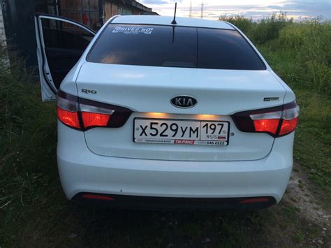 Двойной стоп сигнал! — KIA Rio (3G), 1,4 л, 2012 года | электроника ...