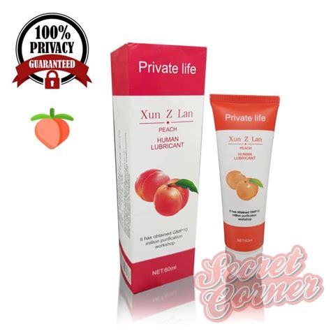 Secret Corner Private Life Ml Peach Lubricant Sex Toy Anal Lube Lazada Ph