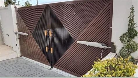 Modern Mild Steel Ms Louver Gate For Home At ₹ 135kg In New Delhi