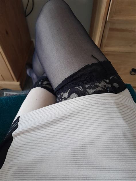 Grey Dress Black Stockings Suspenders Nude Pics Xhamster