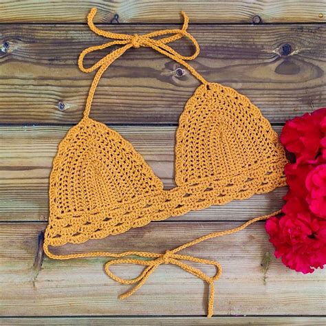 Hauts En Bikini Au Crochet Bikini Crochet V Tements En Crochet Hot