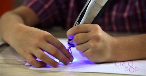 3D-ручка CreoPop позволяет рисовать в воздухе без запаха пластика - Hi ...