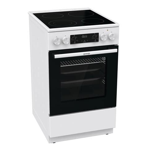 Электрическая плита (50-55 см) Gorenje GEC5C40WC - купить по выгодной ...
