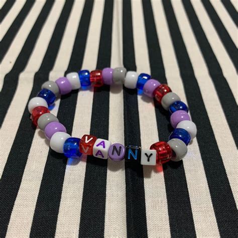 Fnaf Security Breach Inspired Kandi Bracelets Etsy Canada