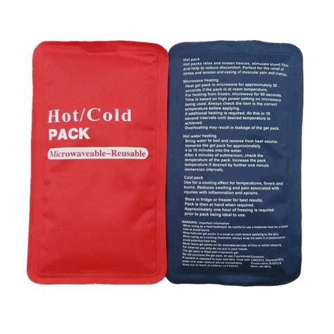 High Standard Professional Universal Nylon Reusable Hot Cold Gel Pack Microwaveable Hot PAC