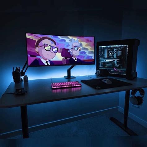 Rgb Gaming Setup Wallpapers Wallpaper Cave