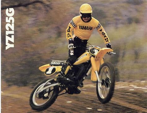 1980 Yamaha Yz125g Photo Courtesy Of Vintage Factory Yamaha Motocross