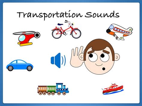 Transportation Sounds Free Games online for kids in Preschool by Hadi Oyna