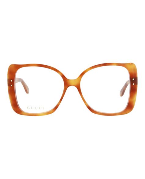 Gucci Oversized Frame Acetate Optical Frames Shop Premium Outlets