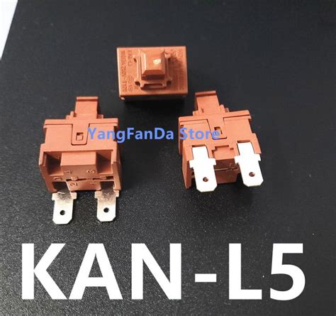 1PCS เครื่องทำน้ำอุ่นปุ่มสวิทช์2ฟุต Self-Locking KAN-L5เครื่องดูดฝุ่น ...