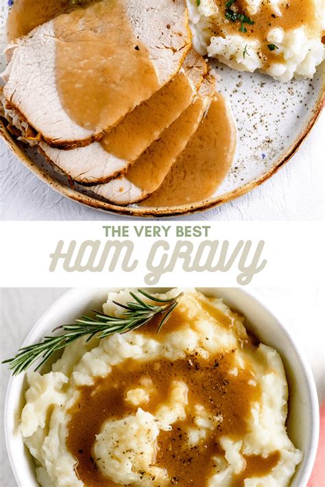 Delicious Homemade Ham Gravy Recipe