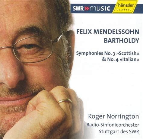 Mendelssohn Symphonies Nos Scottish Italian