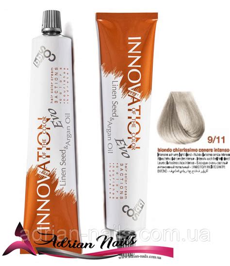 Профессиональная стойкая крем-краска для волос - BBCOS - 9/11, 100мл ...