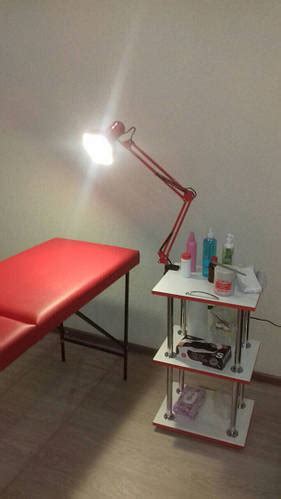 Косметологическая этажерка для наращивания ресниц, шугаринга, тату ...