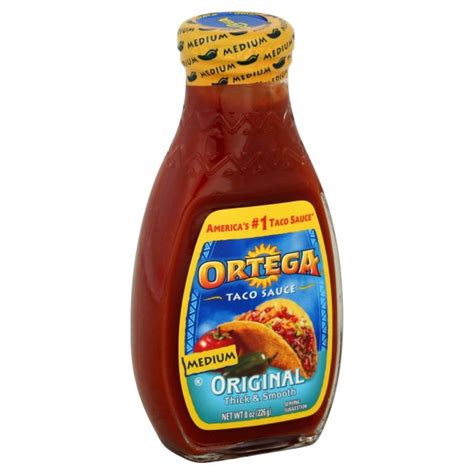 Ortega Taco Sauce Thick & Smooth Medium