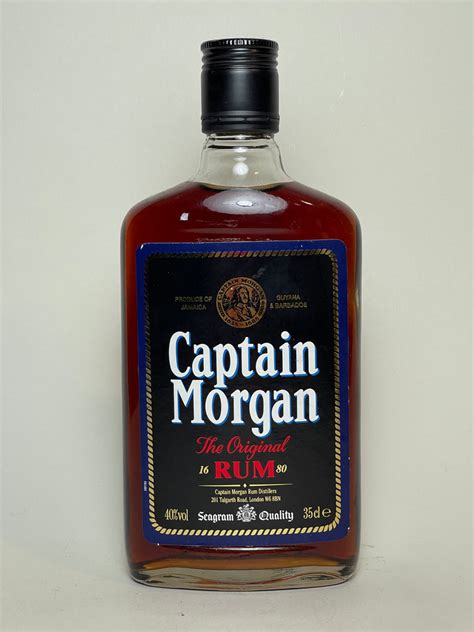 Seagrams Captain Morgan The Original Rum 1990s 40 35cl Old