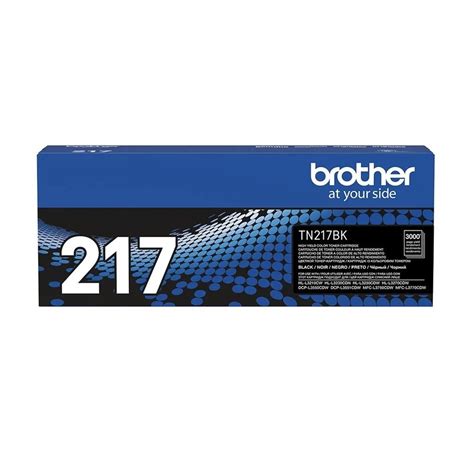 Toner Brother Tn-217bk Tn217bk Preto Mfc-l3750cdw Hll3210cw Dcp ...