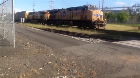 Freight Trains In June Youtube