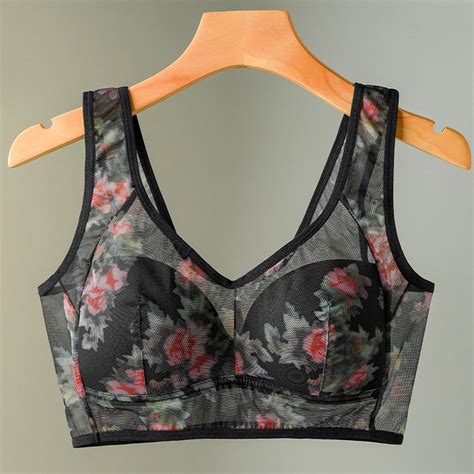 Kamemir Padded Bras For Women Womens Adjustable Spaghetti Thin Strap