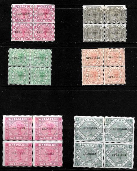Great Britain 1876 Post Office Telegraph Stamps Sg T3 Catawiki