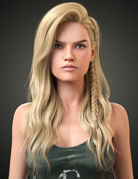 Ellie Hair For Genesis 8 Females Render State