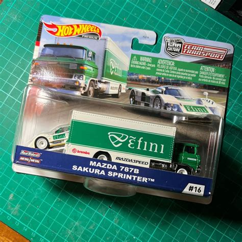 Jual Hot Wheels Team Transport Mazda 787B Sakura Sprinter Shopee Indonesia